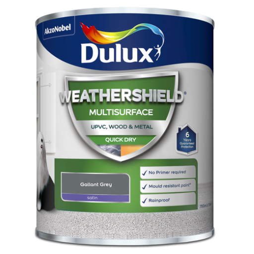 Dulux Weathershield Multisurface Quick Dry Satin