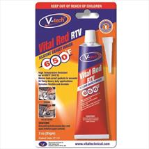 V-Tech Vital Red RTV Gasket Makers 85gm