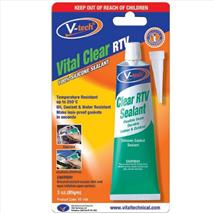 V-Tech Vital Clear RTV Gasket Makers 85gm