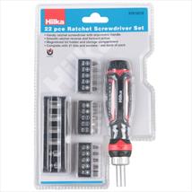 Hilka 22 pce Ratchet Screwdriver Set