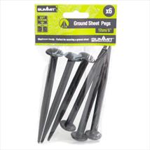 Mushroom/Ground Sheet Pegs x 6