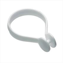 Croydex Shower Curtain Rings x 12 White