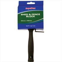 SupaDec Shed & Fence Block Brush 4"/100mm