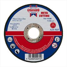 Faithful Metal Cut Off Disc 115 x 3.2 x 22mm