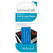 KitchenCraft Stainless Steel Ceramic Hob Scraper Blades Pk of 5