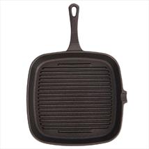 KitchenCraft Cast Iron 23cm Square Grill Pan