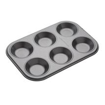 Kitchen Craft Master Class Non-Stick 6 Hole Shallow Baking Pan