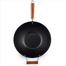 Ken Hom Classic Non Stick Carbon Steel Wok 31cm