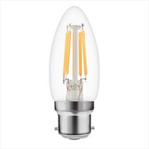 Status LED 4W Filament BC Candle Warm White Pk of 4