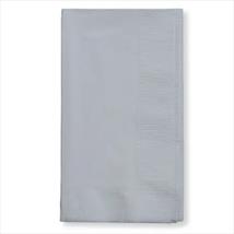 Dinner Napkins Large Silver Pk of 25