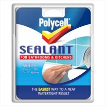 Polycell Sealant Strip For Kitchen & Bathroom 22mm