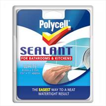 Polycell Sealant Strip For Kitchen & Bathroom 41mm