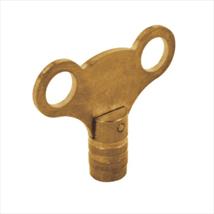 Radiator Clock Key Brass