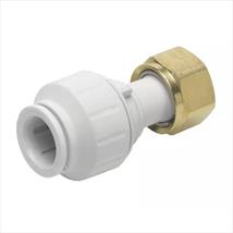 Push Fit Straight Tap Connector 15mm × 1⁄2″