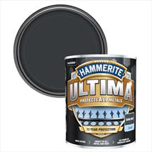 Hammerite Ultima Smooth Dark Grey 750ml