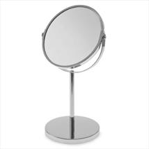 Blue Canyon Traditional Chrome Round Pedestal Mirror