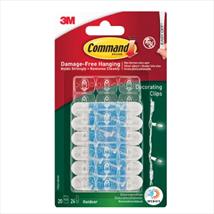 Command Clear Outdoor Decorating Strips