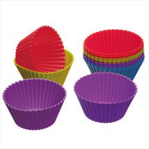 Colourworks Silicone Cupcake Cases Pk of 12