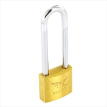 Securit Egret Long Shackle Brass Padlock 30mm