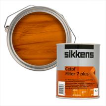 Sikkens Cetol Filter 7 Plus Exterior Satin Wood Stain Pine 077 1 Litre