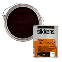 Sikkens Cetol Filter 7 Plus Exterior Satin Wood Stain Rosewood 048 1 Litre