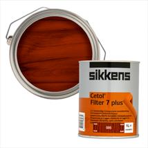 Sikkens Cetol Filter 7 Plus Exterior Satin Wood Stain Teak 085 1 Litre