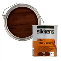 Sikkens Cetol Filter 7 Plus Exterior Satin Wood Stain Walnut 010 1 Litre