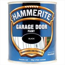 Hammerite Garage Door Paint Black 750ml