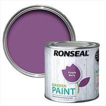 Ronseal Garden Paint Purple Berry 250ml