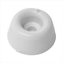 White Seat Buffers 19mm Pk of 4