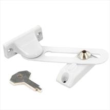 Securit Window Restrictor White 90mm