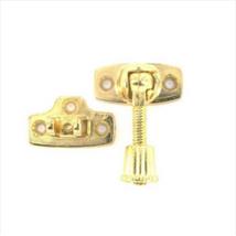 Securit Sash Window Fastener Brass Finish