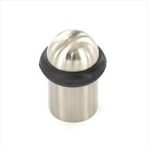 Securit Brushed Nickel Concealed Fix Door Stop 30mm