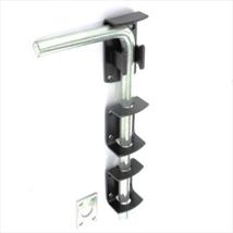 Securit Garage Door Bolt Black 300mm