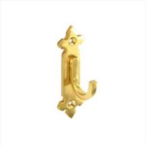 Securit Brass Gothic Hook 80mm