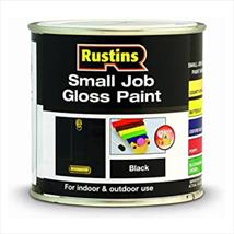 Rustins Small Job Quick Dry Gloss Black 250ml