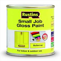 Rustins Small Job Quick Dry Gloss Buttercup 250ml