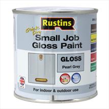 Rustins Small Job Quick Dry Gloss Pearl Grey 250ml