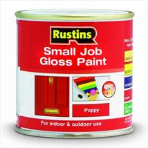 Rustins Small Job Quick Dry Gloss Poppy 250ml