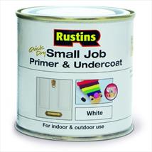 Rustins Small Job Quick Dry Primer Undercoat White 250ml