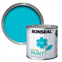 Ronseal Garden Paint Summer Sky 250ml