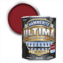 Hammerite Ultima Smooth Ruby Red 750ml