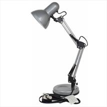 Status Valencia Angled Desk Lamp Silver