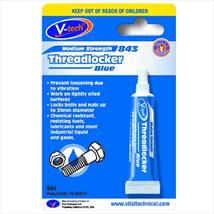 Streetwize V-Tech Threadlocker Adhesive 6ml Blue