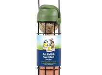 Walter Harrisons Flip Top Fatball & Suet Roll Feeder 30cm